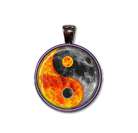 Yin Yang Sun and Moon