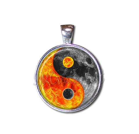 Yin Yang Sun and Moon