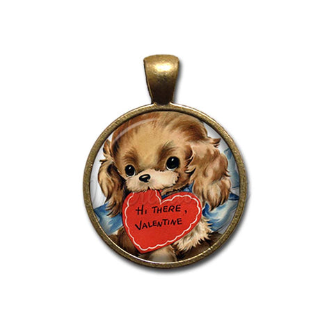 Valentine Vintage Puppy Love