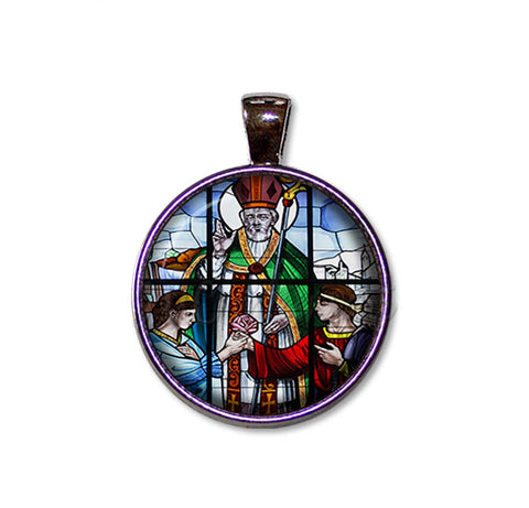 Saint Valentine's Faux Stained Glass