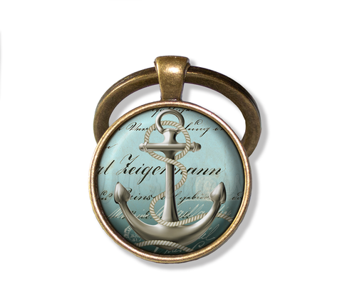 Anchor of Strength Nautical Blue
