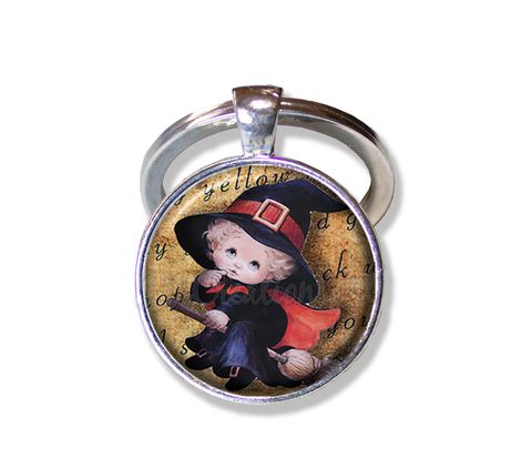 Precious Little Witch on Broom