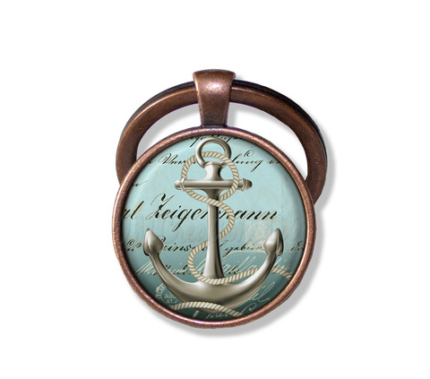 Anchor of Strength Nautical Blue