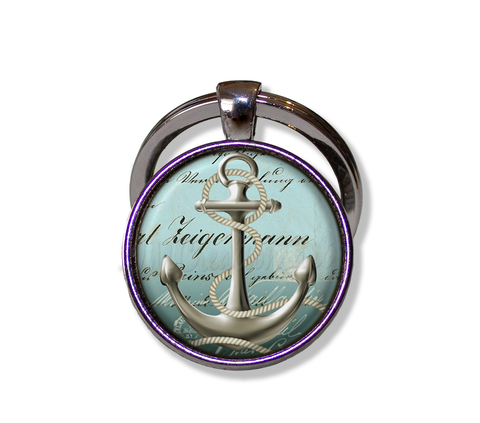 Anchor of Strength Nautical Blue