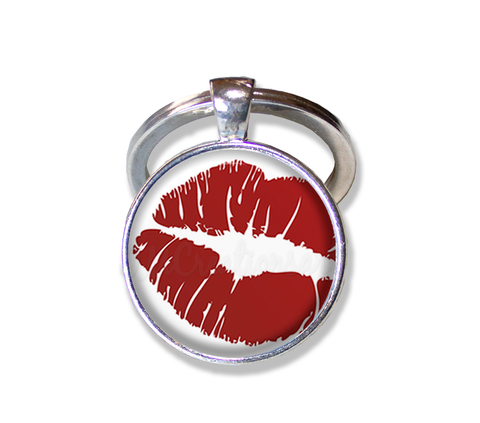 Hot Red Lips Valentine Kisses